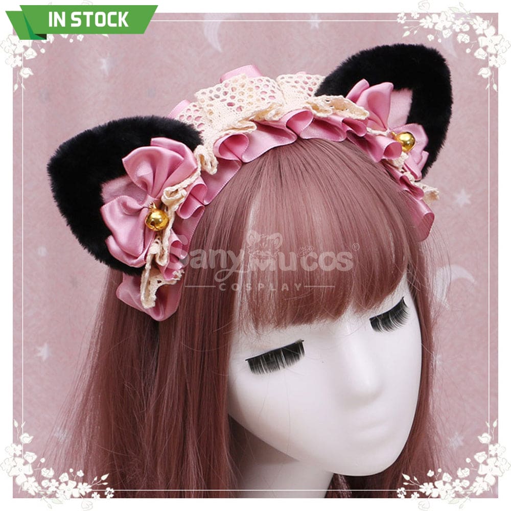 【In Stock】Lolita Cat Ears Hairband Cosplay Props #7 Prop