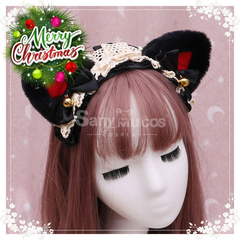 【In Stock】Lolita Cat Ears Hairband Cosplay Props #8 Prop