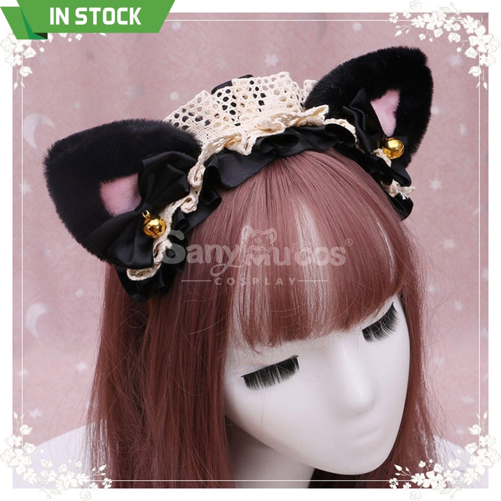 【In Stock】Lolita Cat Ears Hairband Cosplay Props #9 Prop