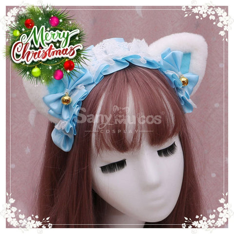 【In Stock】Lolita Cat Ears Hairband Cosplay Props Prop