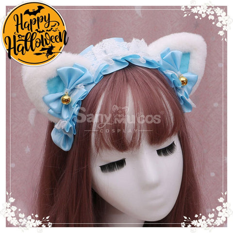 【In Stock】Lolita Cat Ears Hairband Cosplay Props Prop