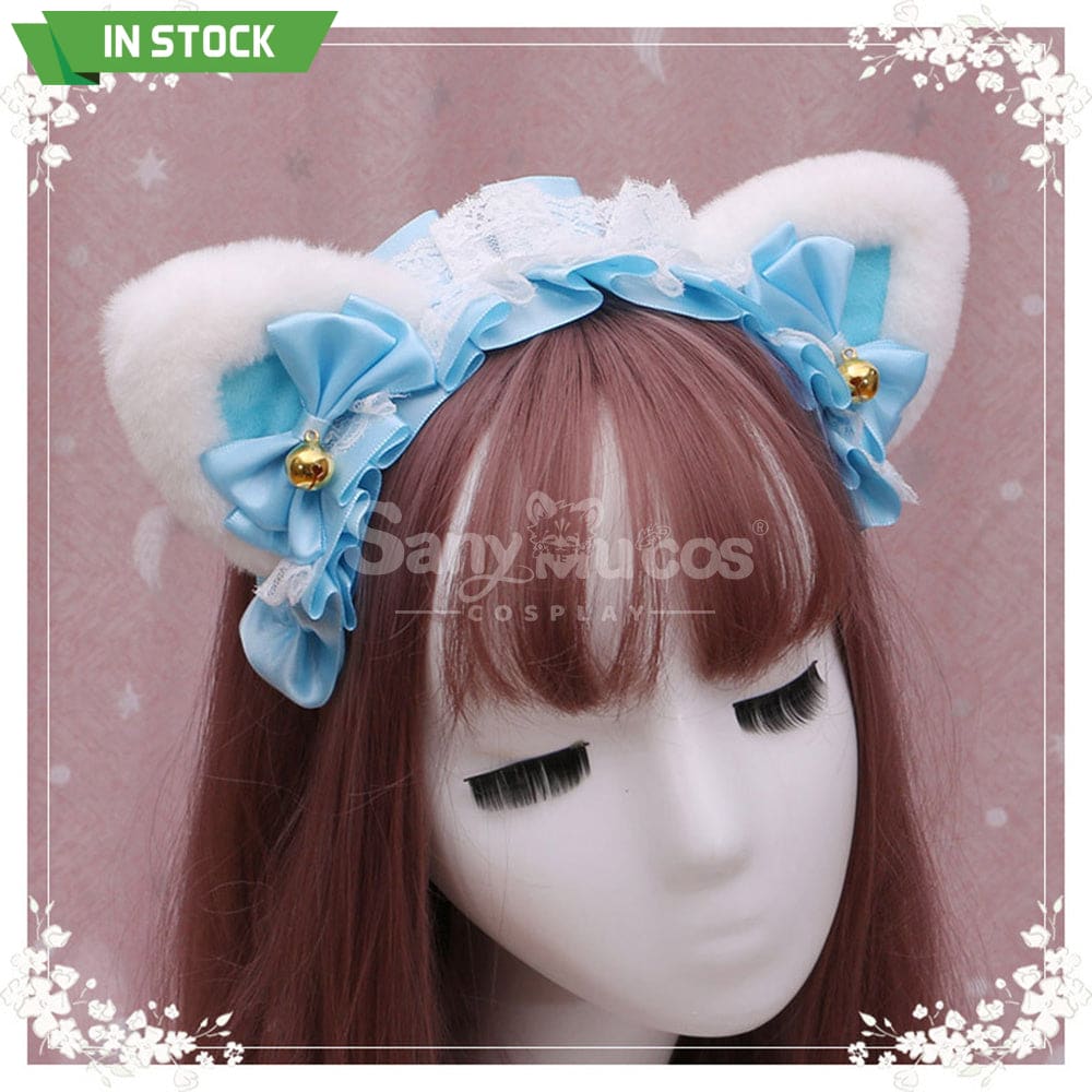 【In Stock】Lolita Cat Ears Hairband Cosplay Props Prop