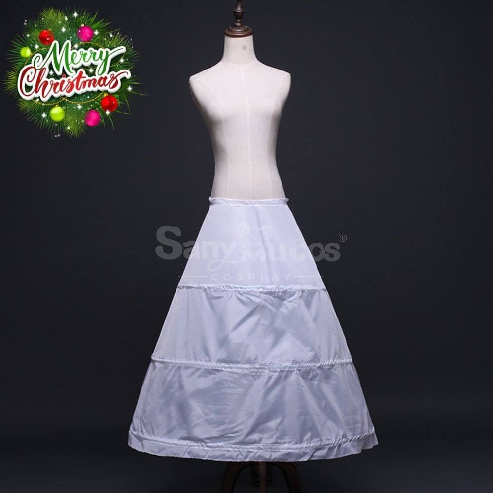 【In Stock】Lolita Dress Women’s Disney Princess Petticoat Pannier Crinoline Cosplay Prop