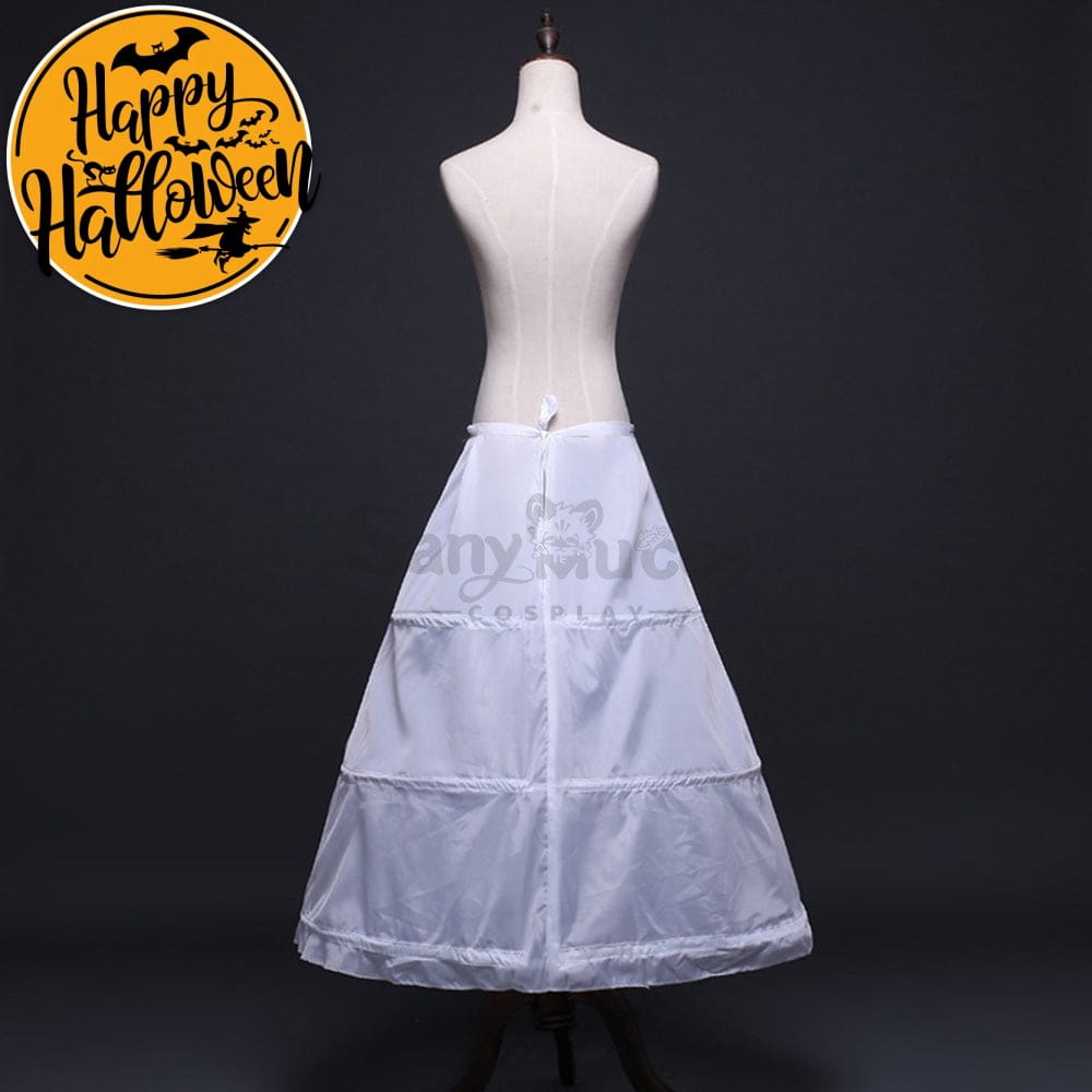 【In Stock】Lolita Dress Women’s Disney Princess Petticoat Pannier Crinoline Cosplay Prop