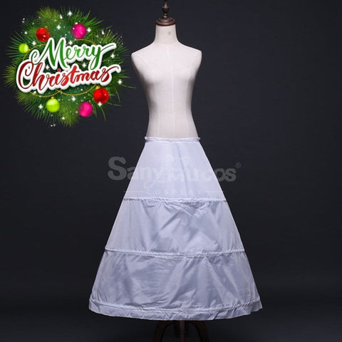 【In Stock】Lolita Dress Women’s Disney Princess Petticoat Pannier Crinoline Cosplay Prop