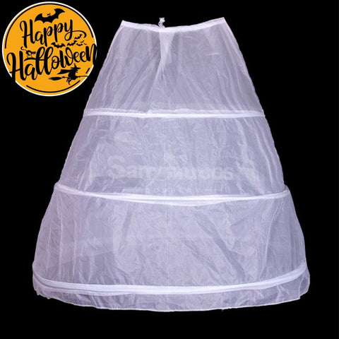 【In Stock】Lolita Dress Women’s Disney Princess Petticoat Pannier Crinoline Cosplay Prop
