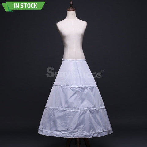 【In Stock】Lolita Dress Women’s Disney Princess Petticoat Pannier Crinoline Cosplay Prop