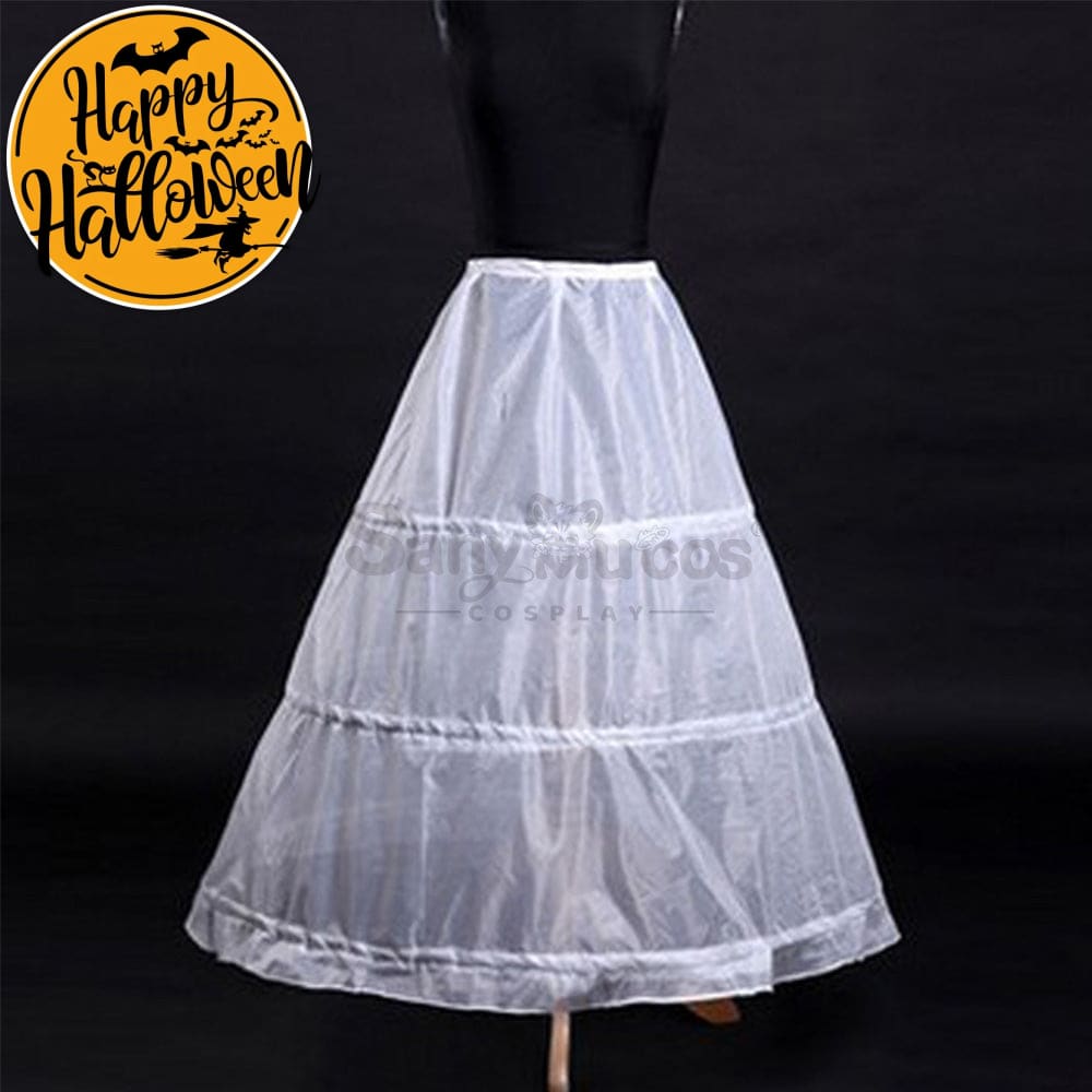 【In Stock】Lolita Dress Women’s Disney Princess Petticoat Pannier Crinoline Cosplay Prop