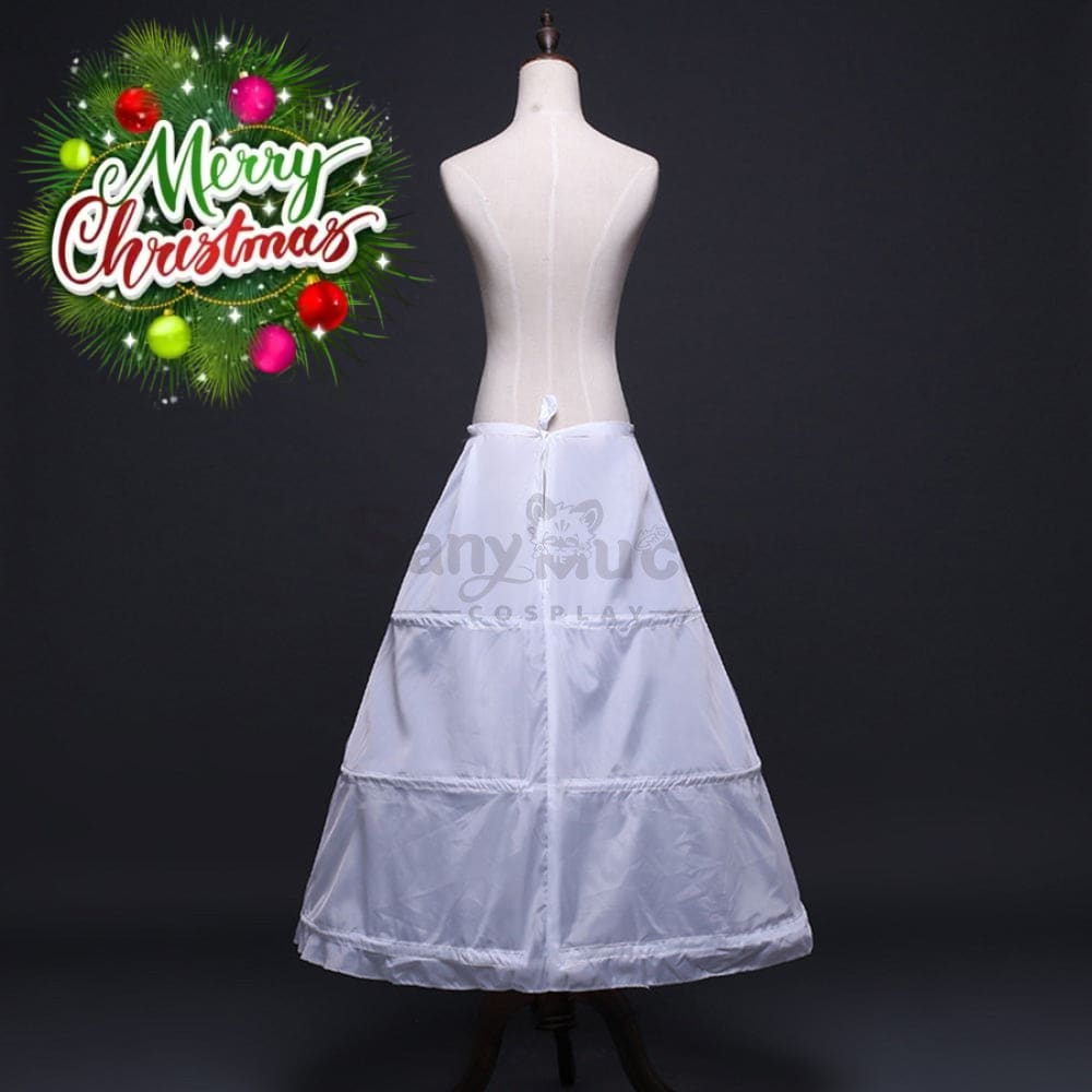 【In Stock】Lolita Dress Women’s Disney Princess Petticoat Pannier Crinoline Cosplay Prop