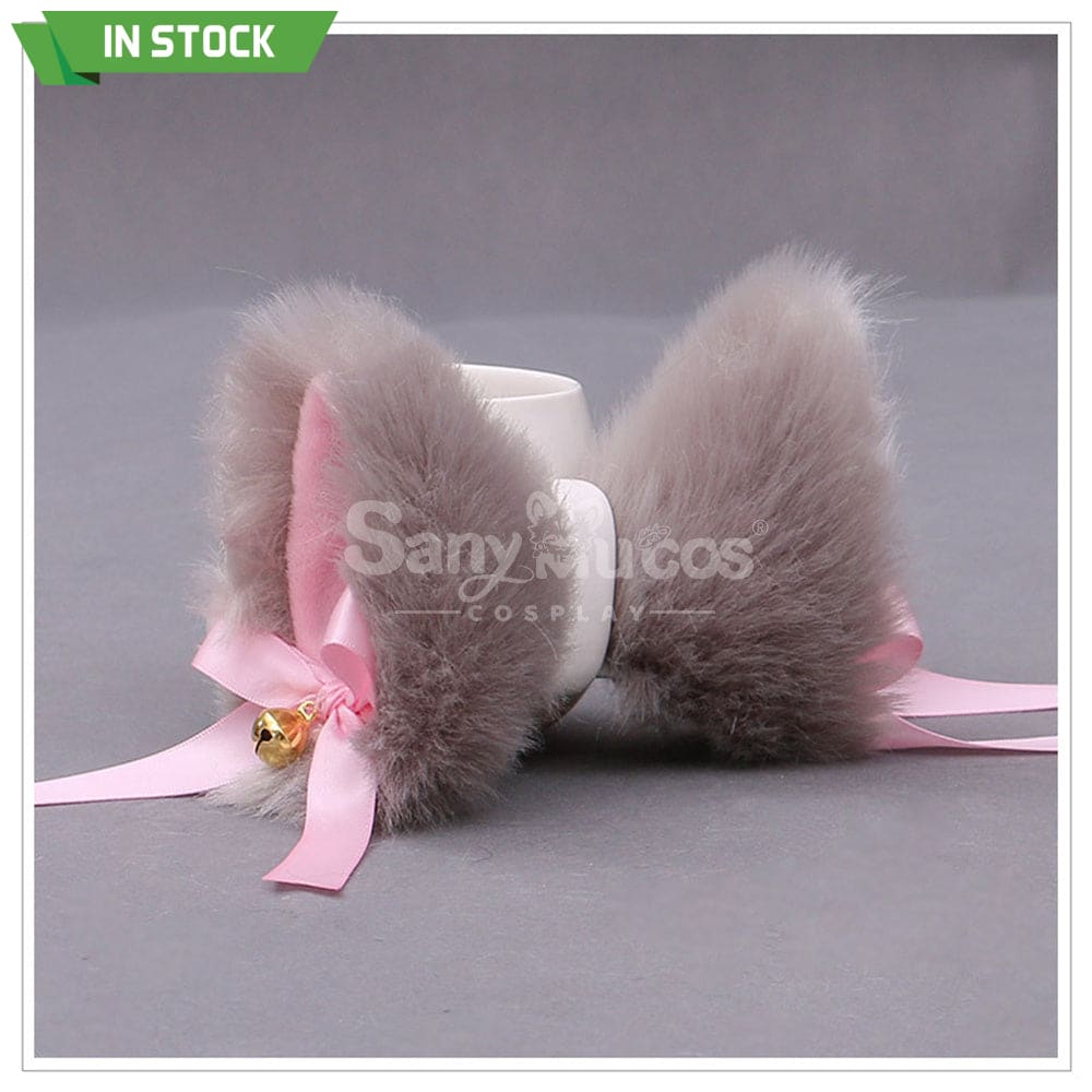 【In Stock】Lolita Fox Ears Hair Clips Cosplay Props #13 Prop