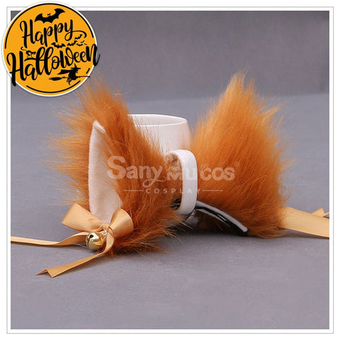 【In Stock】Lolita Fox Ears Hair Clips Cosplay Props #16 Prop