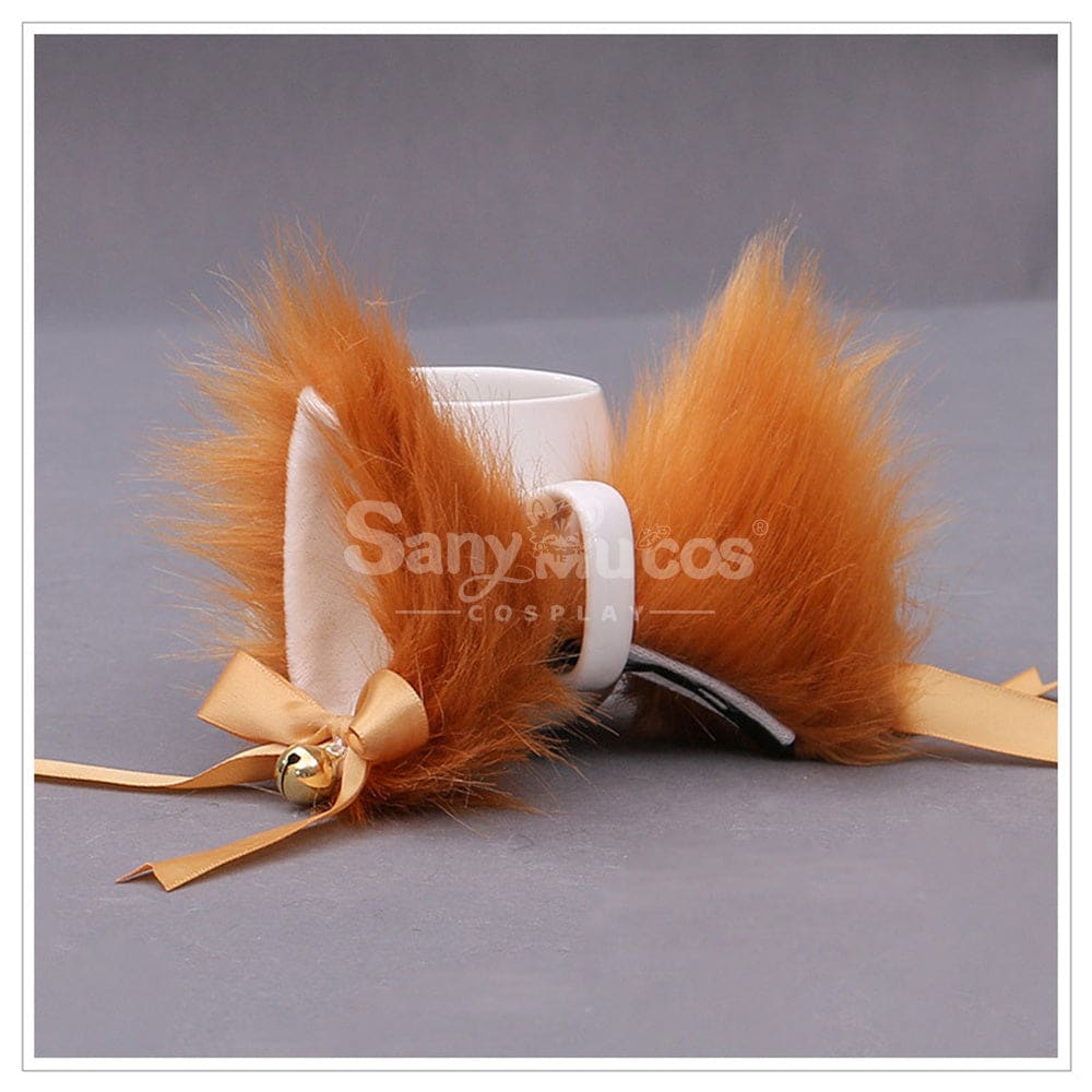 【In Stock】Lolita Fox Ears Hair Clips Cosplay Props #16 Prop