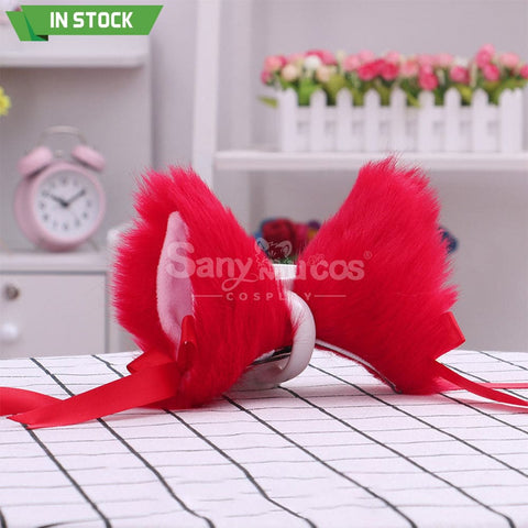 【In Stock】Lolita Fox Ears Hair Clips Cosplay Props #24 Prop