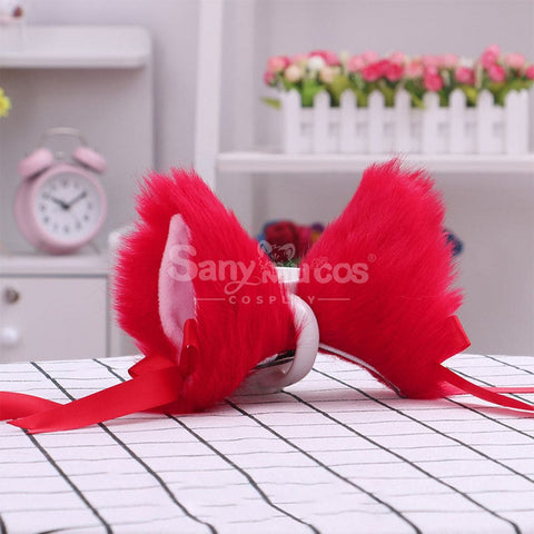 【In Stock】Lolita Fox Ears Hair Clips Cosplay Props #24 Prop