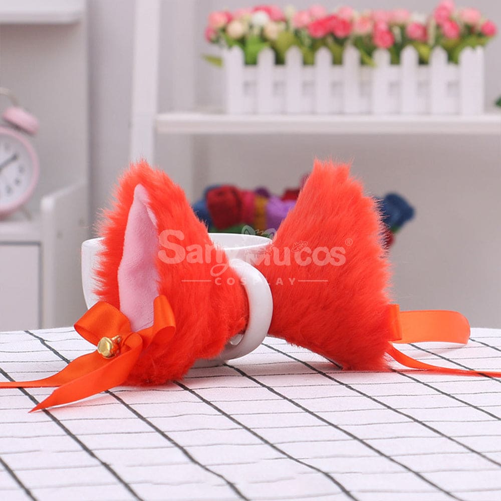 【In Stock】Lolita Fox Ears Hair Clips Cosplay Props #26 Prop