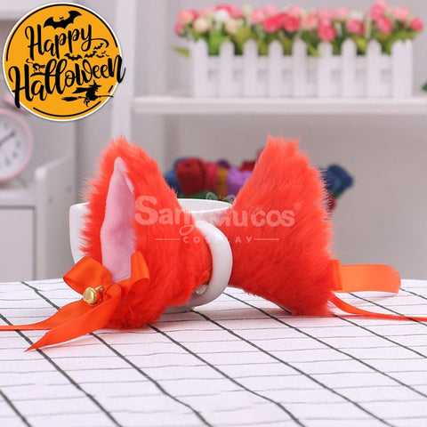 【In Stock】Lolita Fox Ears Hair Clips Cosplay Props #26 Prop