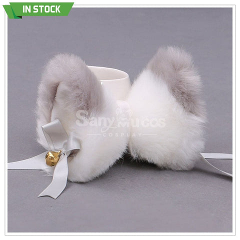 【In Stock】Lolita Fox Ears Hair Clips Cosplay Props #6 Prop