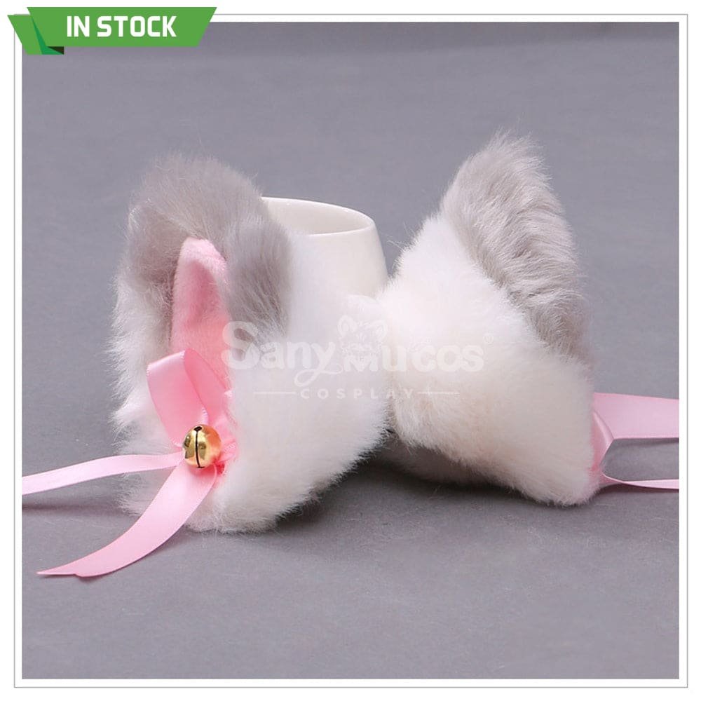 【In Stock】Lolita Fox Ears Hair Clips Cosplay Props #7 Prop