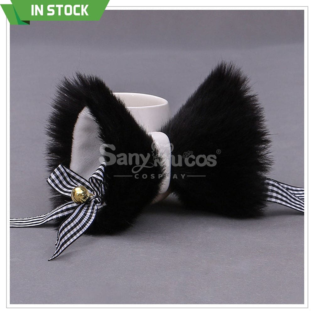 【In Stock】Lolita Fox Ears Hair Clips Cosplay Props #9 Prop