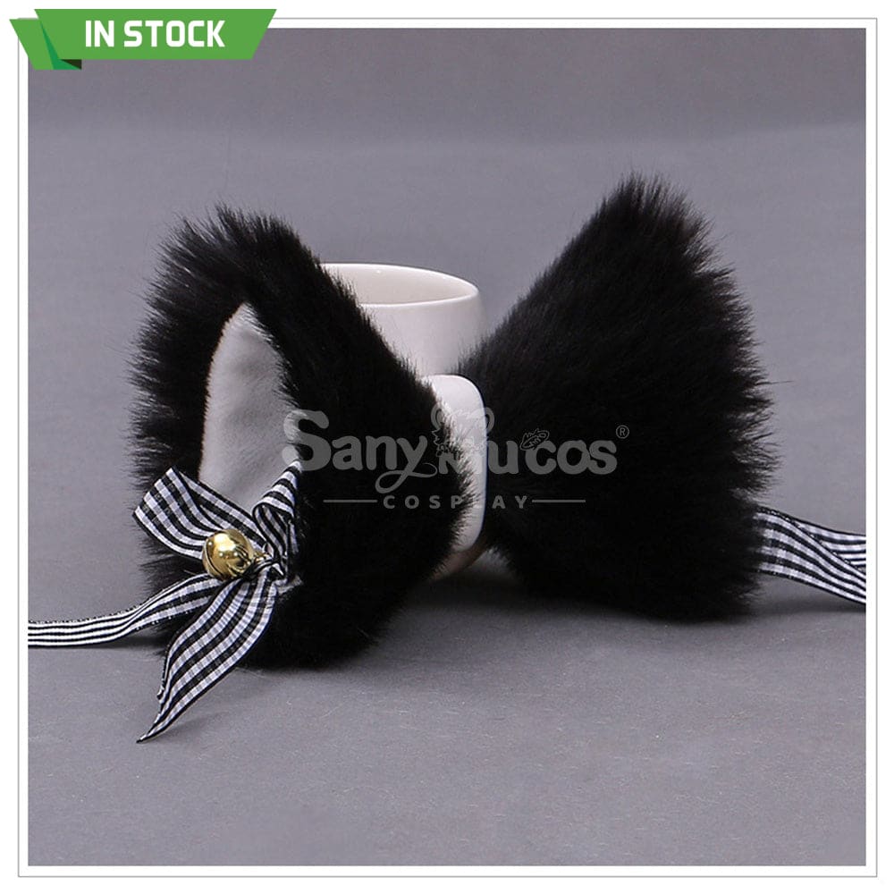 【In Stock】Lolita Fox Ears Hair Clips Cosplay Props #9 Prop