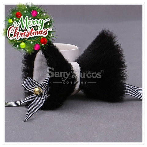 【In Stock】Lolita Fox Ears Hair Clips Cosplay Props #9 Prop