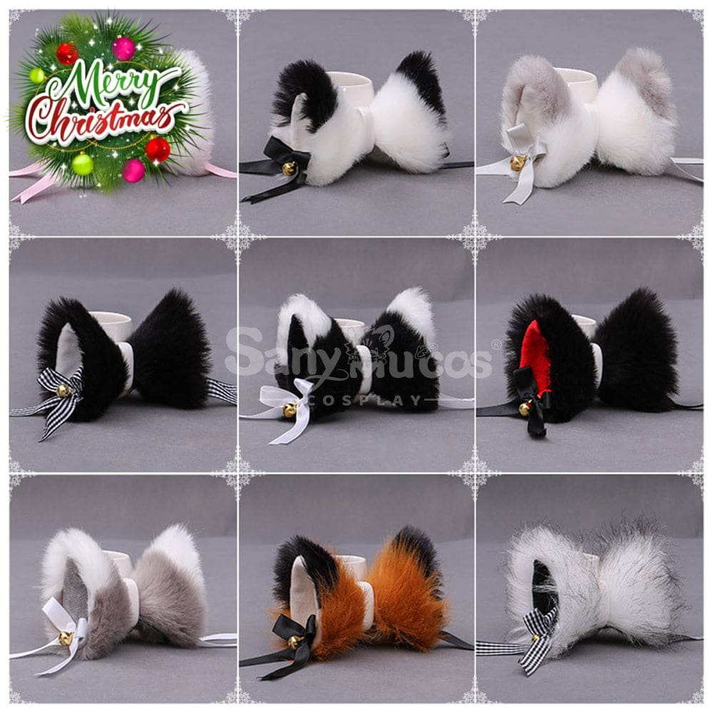 【In Stock】Lolita Fox Ears Hair Clips Cosplay Props Prop