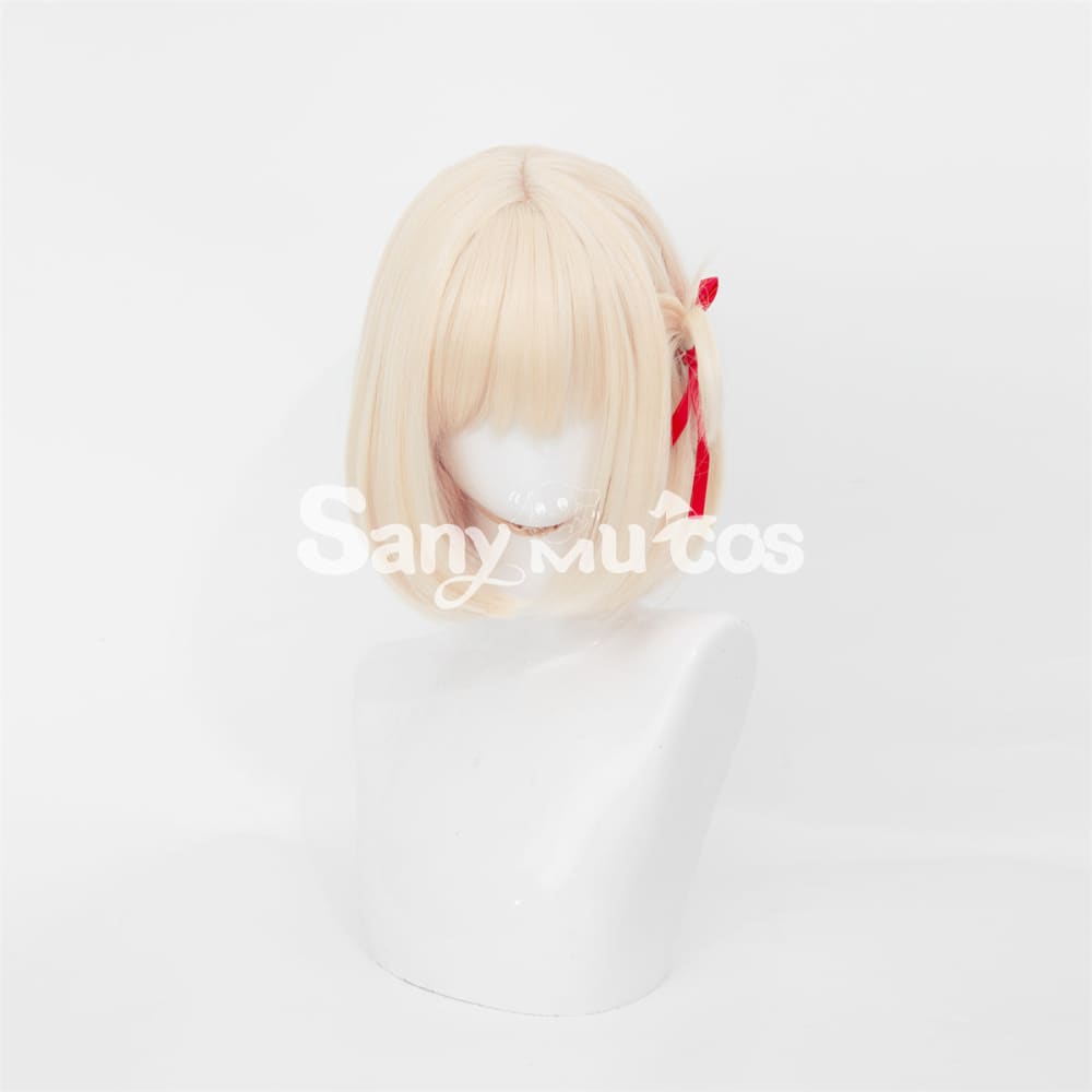 Lycoris Recoil cosplay Nishikigi Chisato Cosplay Wig