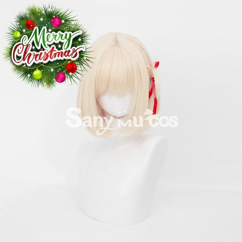 Lycoris Recoil cosplay Nishikigi Chisato Cosplay Wig