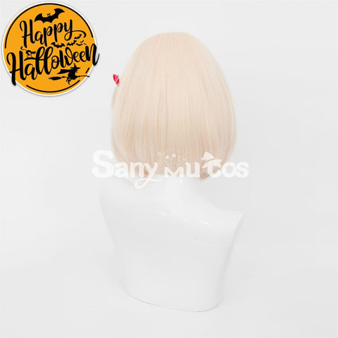 Lycoris Recoil cosplay Nishikigi Chisato Cosplay Wig