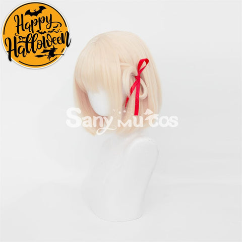 Lycoris Recoil cosplay Nishikigi Chisato Cosplay Wig