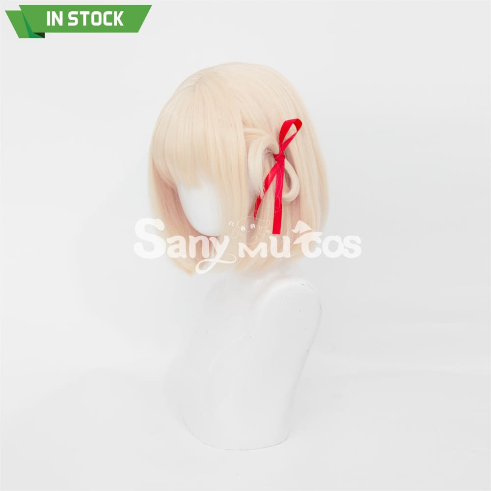 Lycoris Recoil cosplay Nishikigi Chisato Cosplay Wig