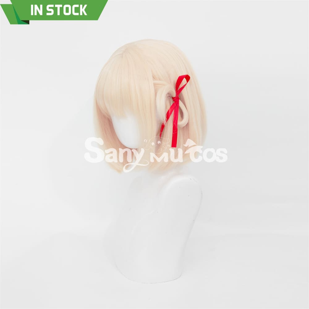 Lycoris Recoil cosplay Nishikigi Chisato Cosplay Wig