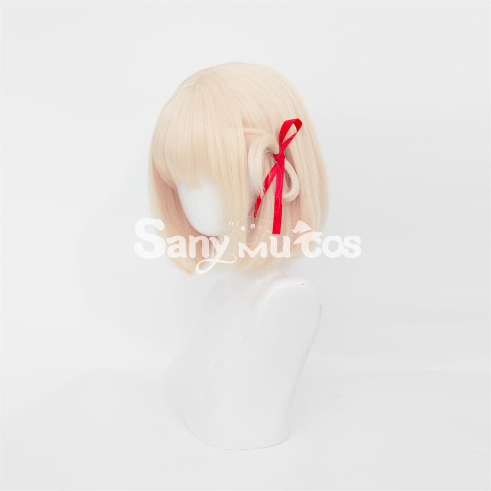 Lycoris Recoil cosplay Nishikigi Chisato Cosplay Wig