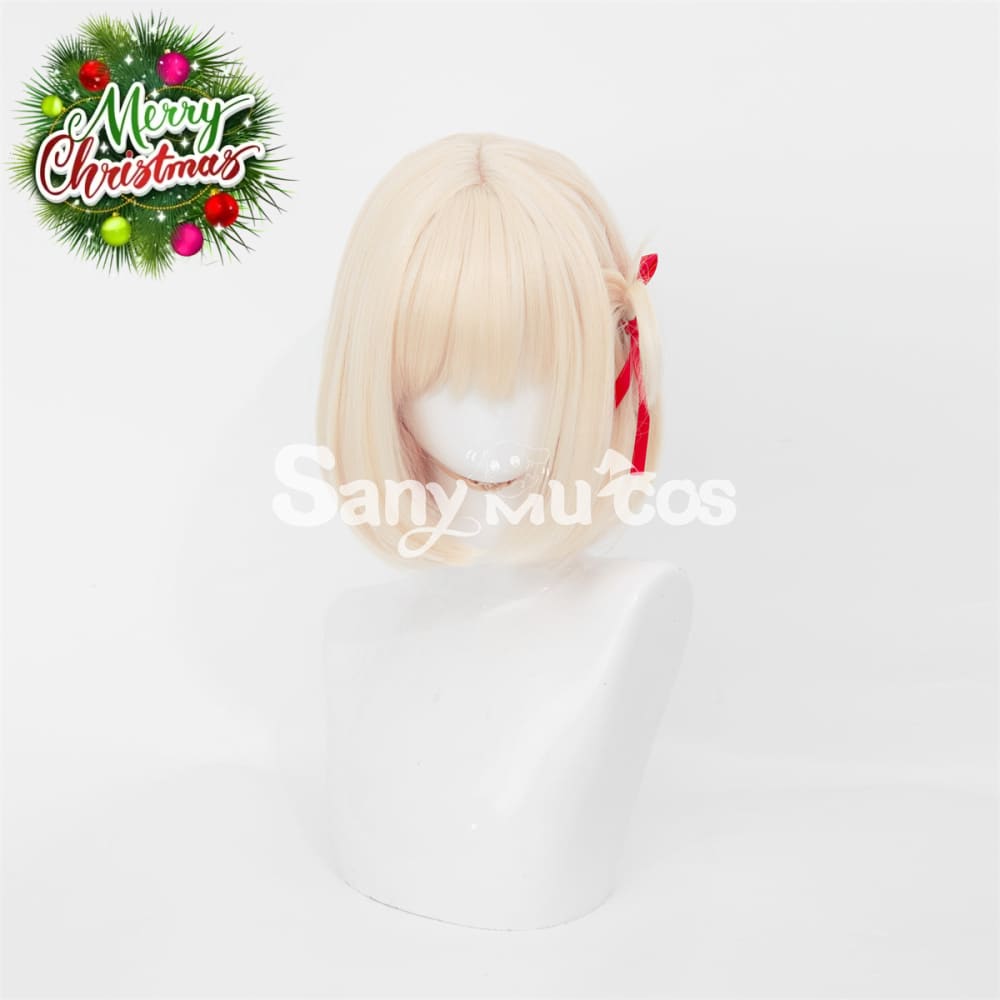Lycoris Recoil cosplay Nishikigi Chisato Cosplay Wig