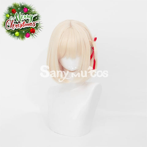 Lycoris Recoil cosplay Nishikigi Chisato Cosplay Wig