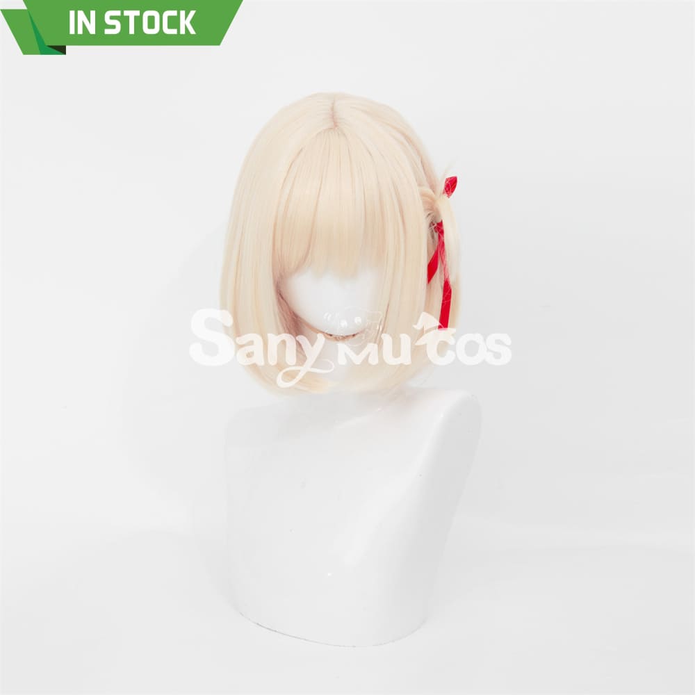 Lycoris Recoil cosplay Nishikigi Chisato Cosplay Wig