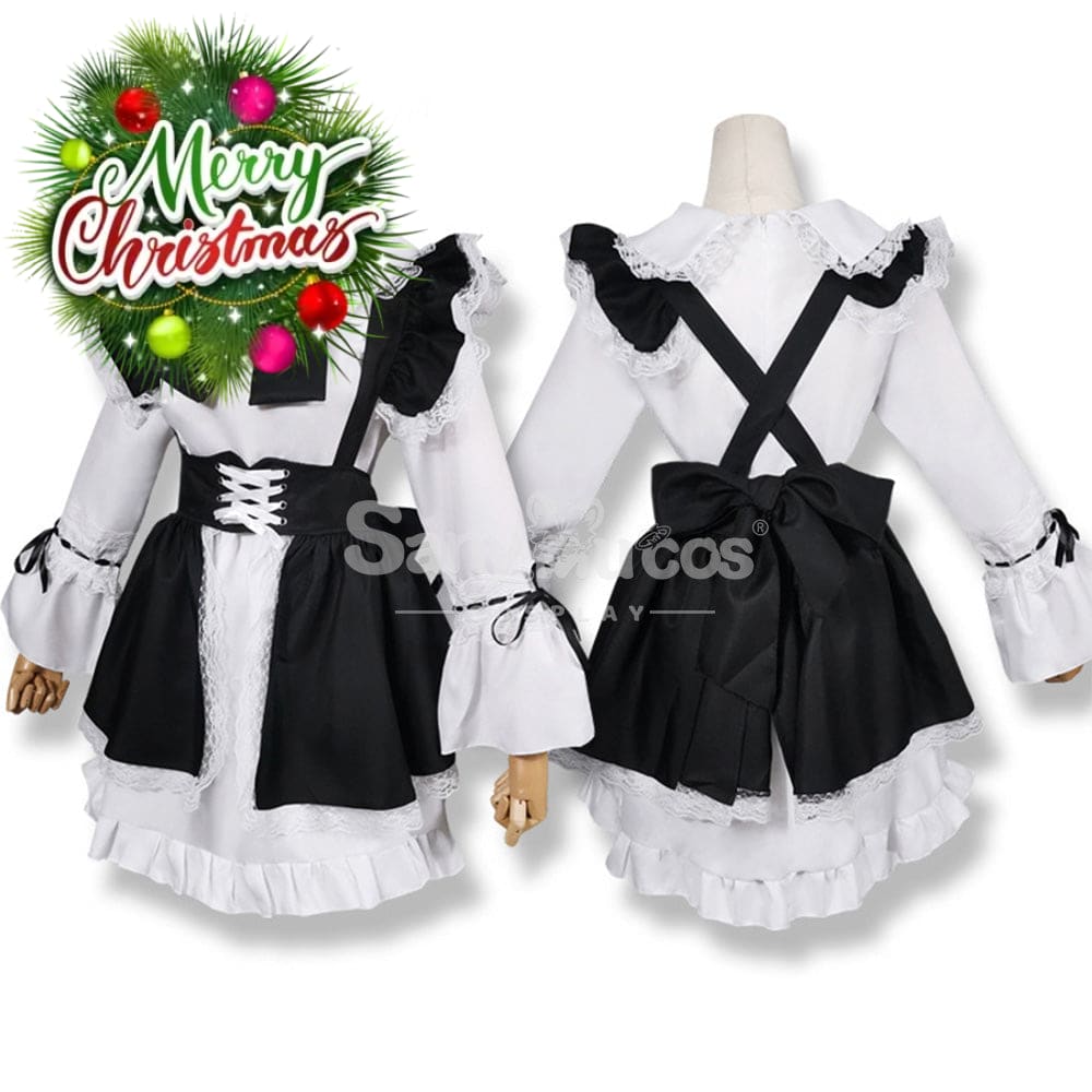 【In Stock】Maid Cosplay Lolita Dress Maid Costume Costumes