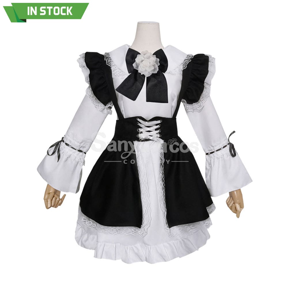 【In Stock】Maid Cosplay Lolita Dress Maid Costume Costumes