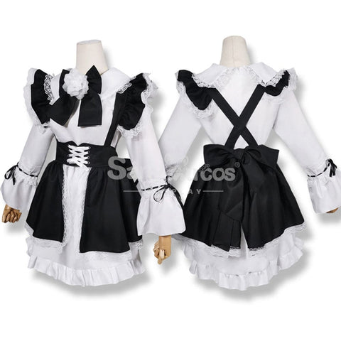 【In Stock】Maid Cosplay Lolita Dress Maid Costume Costumes