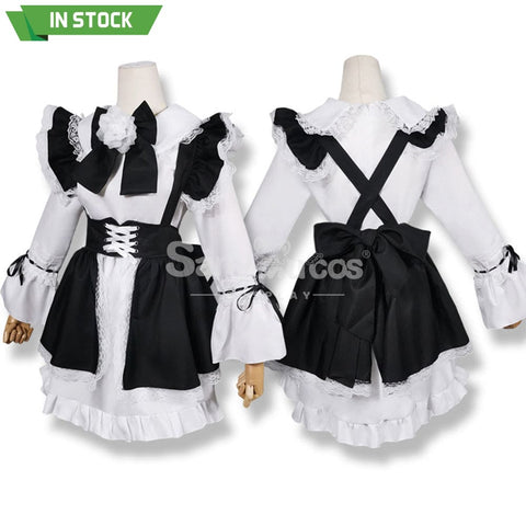 【In Stock】Maid Cosplay Lolita Dress Maid Costume Costumes