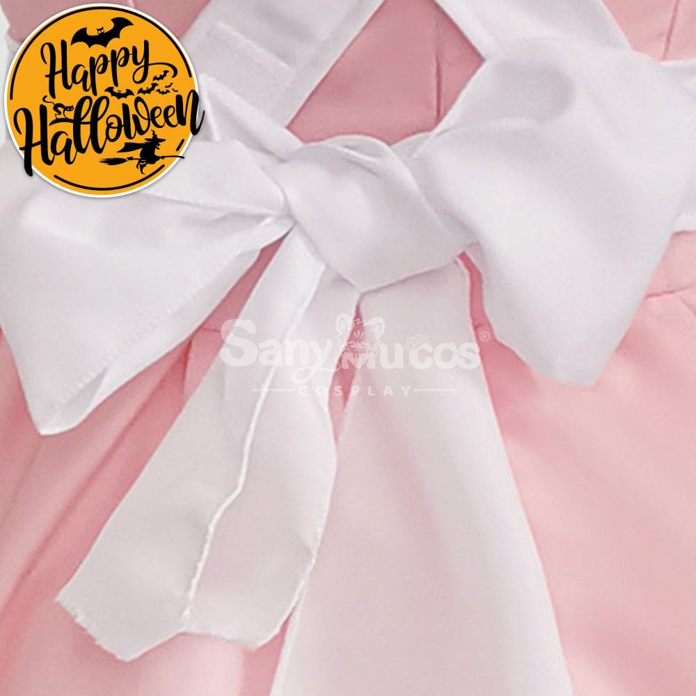 【In Stock】Maid Cosplay Pink Lolita Dress Costume Costumes