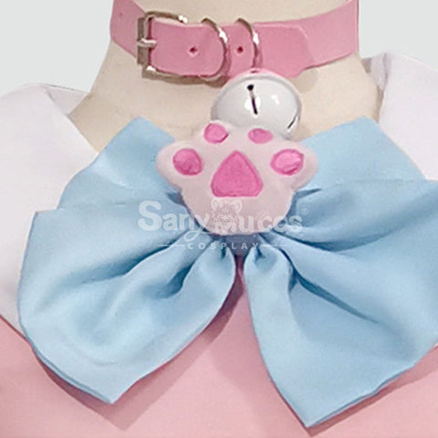 【In Stock】Maid Cosplay Pink Lolita Dress Costume Costumes