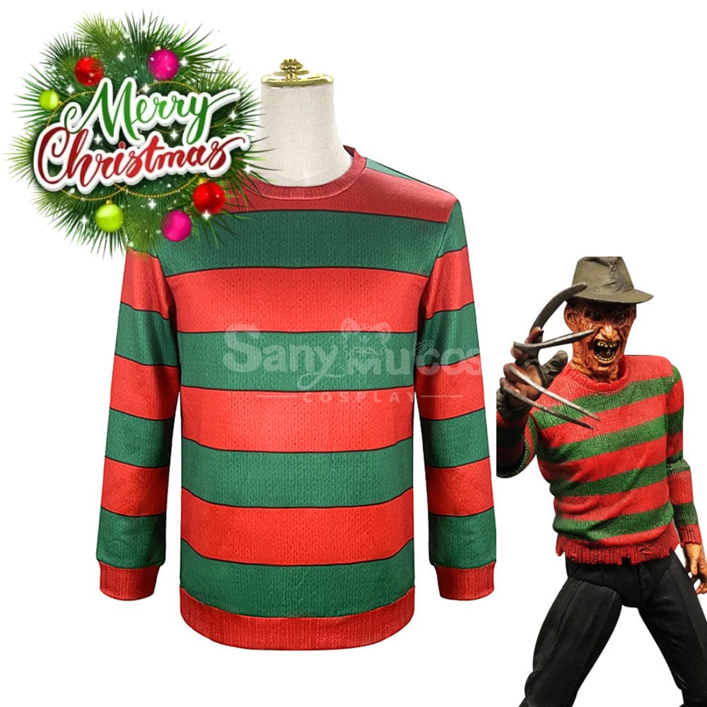 【In Stock】Movie A Nightmare On Elm Street Cosplay Freddy Krueger Costume Costumes