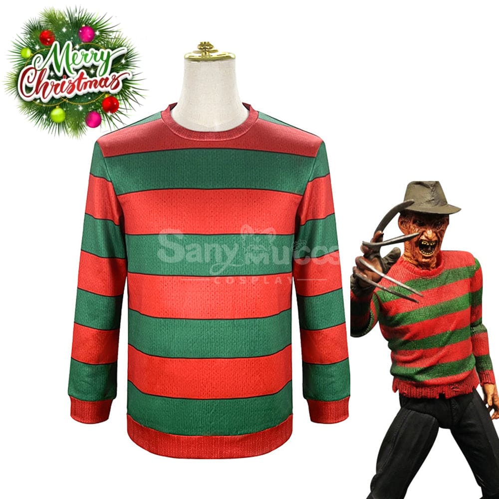【In Stock】Movie A Nightmare On Elm Street Cosplay Freddy Krueger Costume Costumes
