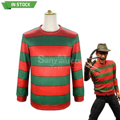 【In Stock】Movie A Nightmare On Elm Street Cosplay Freddy Krueger Costume Costumes