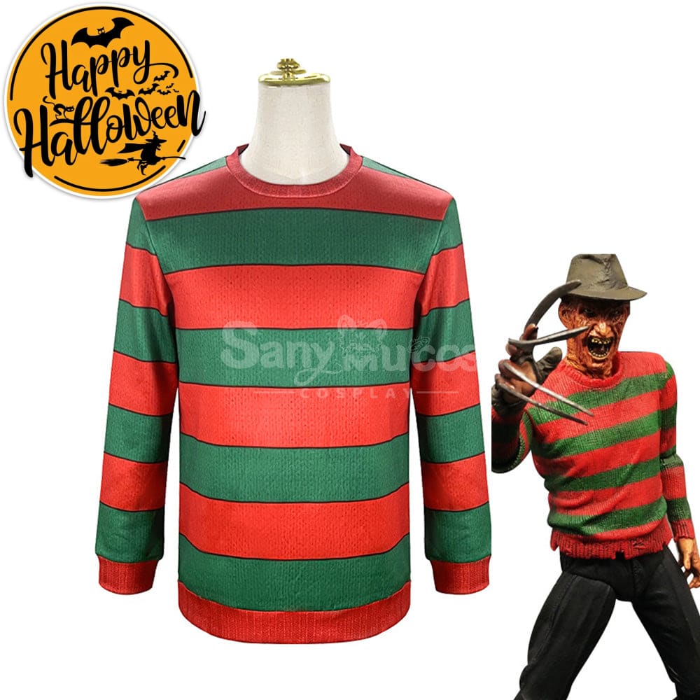 【In Stock】Movie A Nightmare On Elm Street Cosplay Freddy Krueger Costume Costumes