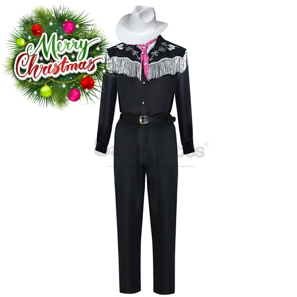 【In Stock】Movie Barbie Cosplay Cowboy Ken Costume Costumes