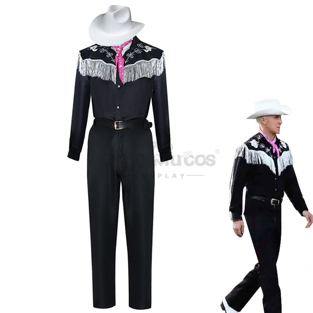 【In Stock】Movie Barbie Cosplay Cowboy Ken Costume Costumes