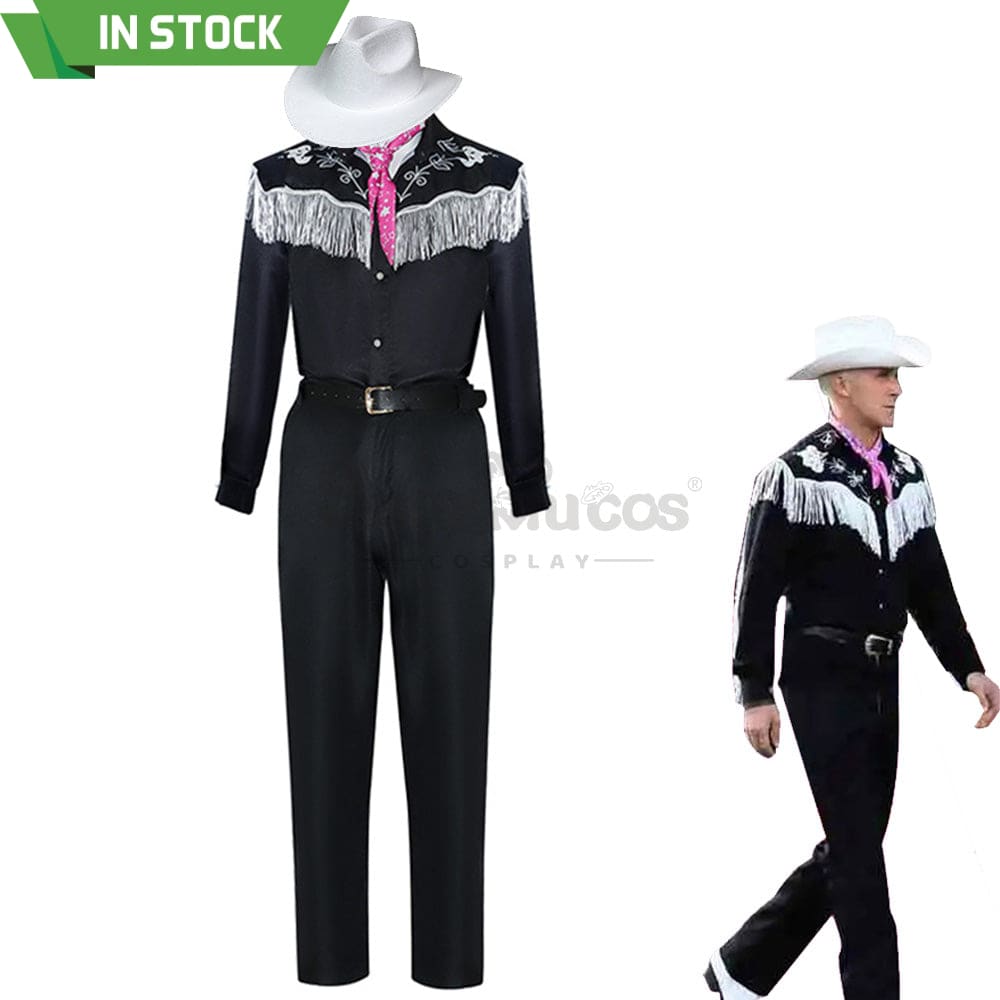 【In Stock】Movie Barbie Cosplay Cowboy Ken Costume Costumes