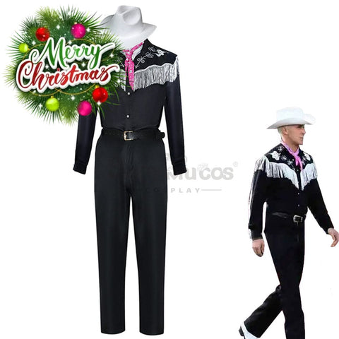 【In Stock】Movie Barbie Cosplay Cowboy Ken Costume Costumes